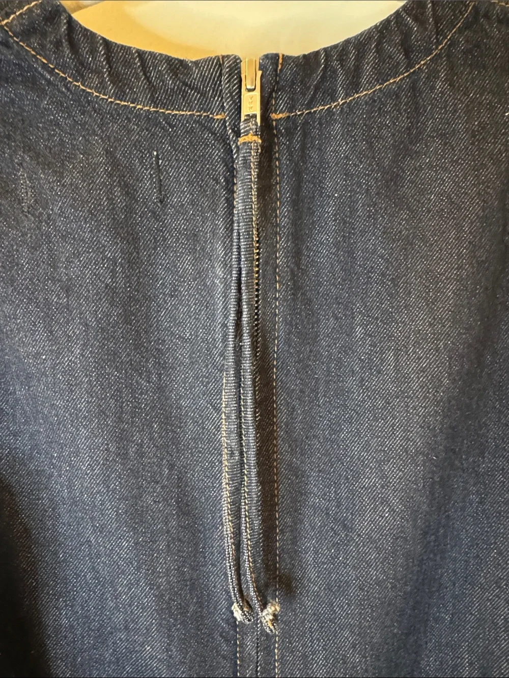 Madewell Denim Boxy Dress in Essex Wash size 2